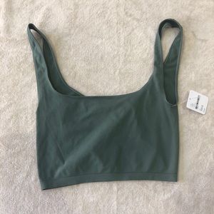 Free People Scoop Neck crop